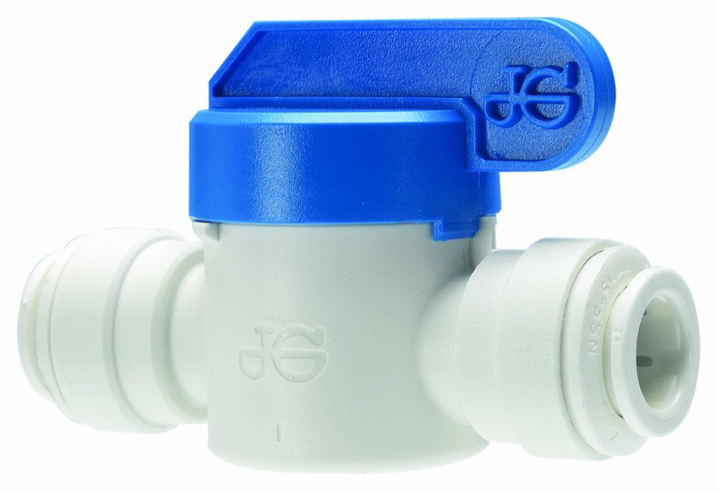 (image for) John Guest BV6G6F Ball Valve 3/8" Quick Connect X 3/8" FPT
